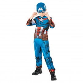 Déguisement Captain America Collection Verte pour Enfant