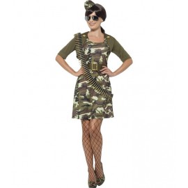 Costume Vert de Combat Cadultoet