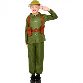 Costume de Soldat Vert de la Première Guerre Mondiale