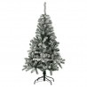 Arbol Nevado Alaska 150 Cms 320 Ramas Pie Metálico