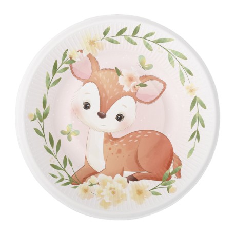 Assiettes Jetables Bambi