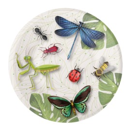 Assiettes Jetables Insectes