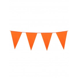 Fanion en plastique orange
