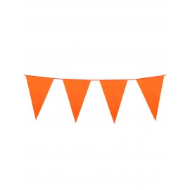 Fanion en plastique orange