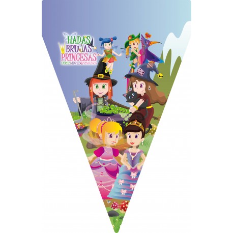 Fanion Fées, Princesses, Sorcières