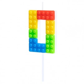 Vela Número 0 Lego