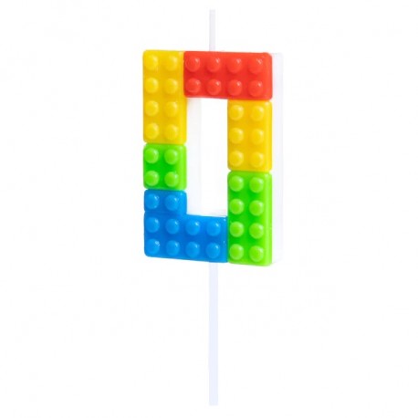 Vela Número 0 Lego