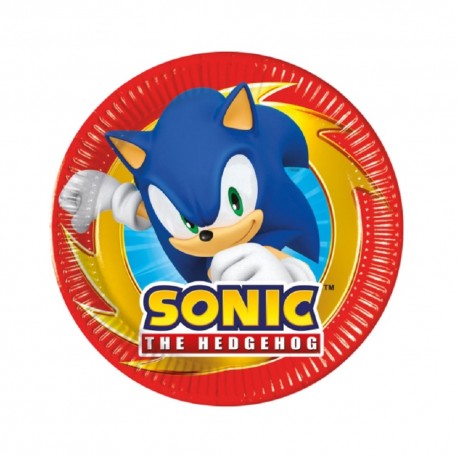 Assiettes Jetables Sonic