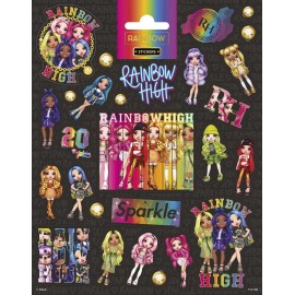 Grandes Étiquettes Rainbow Monster High