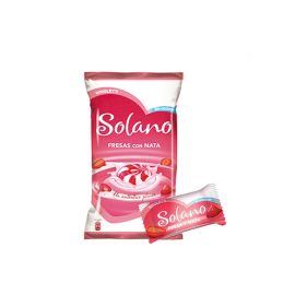 Solano Coeur Fraise et Crème Caramel Sans Sucre 300 Unités Solano Coeur Fraise et Crème Caramel Sans Sucre 300 Unités