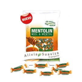 1 Kg de Bonbons Mentolin Menthe et Miel sans Sucre 