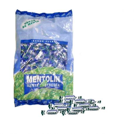 Bonbons Mentolin Eucalyptus sans sucre 1 Kg