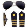 Ensemble de Costume de Pilote Unisexe