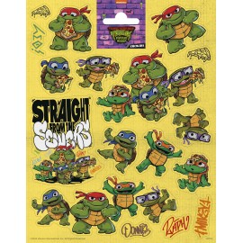 Autocollants Tortues Ninja Mutantes
