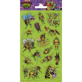 Autocollants Pailletés Tortues Ninja Mutantes