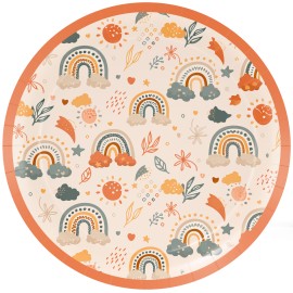 Assiettes Boho Rainbow