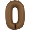 Ballon Numero 0 Aluminium 86 cm