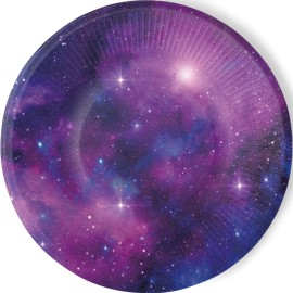 8 Assiettes Galaxie 22 cm