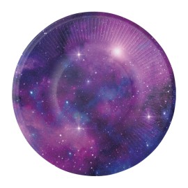 8 Assiettes Galaxie 18 cm
