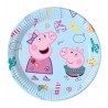 8 Assiettes Peppa Pig 23 cm