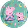 8 Assiettes Peppa Pig 18 cm