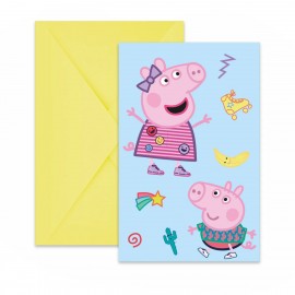 Invitaciones Peppa Pig