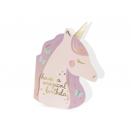 Felicitación Cumpleaños Unicornio 15 x 18,5 cm