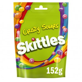 Bonbons Skittles Crazy Sours 14 paquets