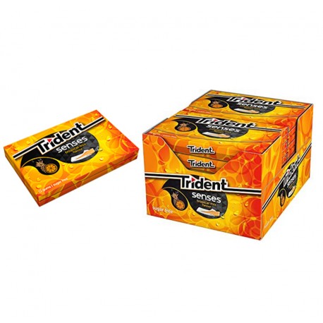 Chewing-Gum Trident Senses Tropical 12 unités