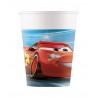 8 Vasos Cars de Papel