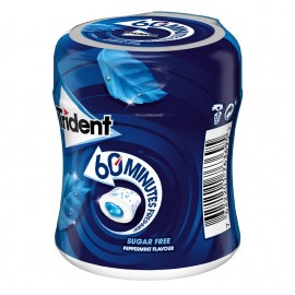 6 Chicles Trident Bote Peppermint Sin Azúcar 6 Chicles Trident Bote Peppermint Sin Azúcar