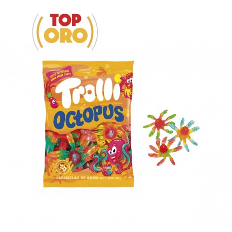 Bonbons en forme de Poulpe Trolli 1 kg