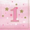 16 Serviettes One Little Star Girl 33 cm