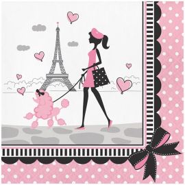 18 Serviettes Paris 33 cm 18 Serviettes Paris 33 cm