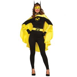 Déguisement Batwoman avec Cape pour Femme
