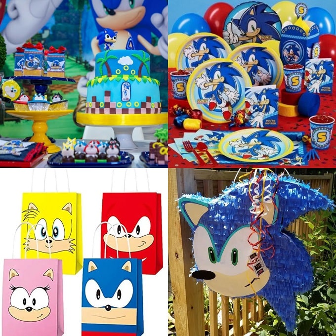 Idées pour fêter un anniversaire à thème Sonic Blog Fete Mix