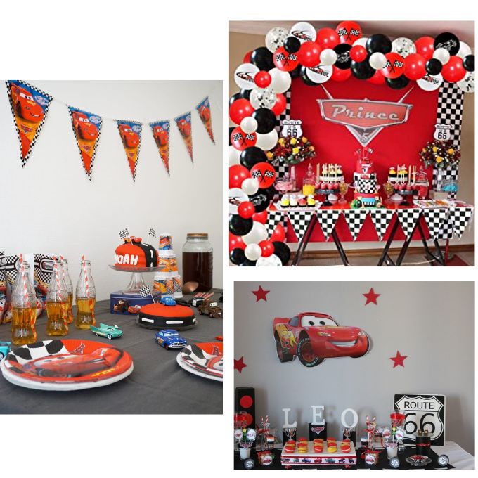 Idées Anniversaire Cars Flash McQueen Blog Fete Mix
