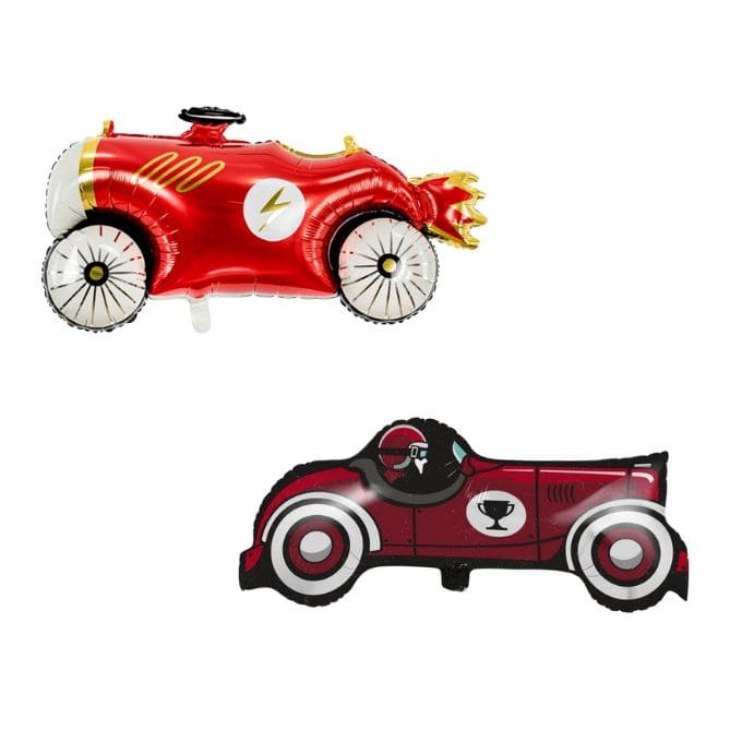 Décorations D'anniversaire Fast One, Voiture De Course Pour 1er