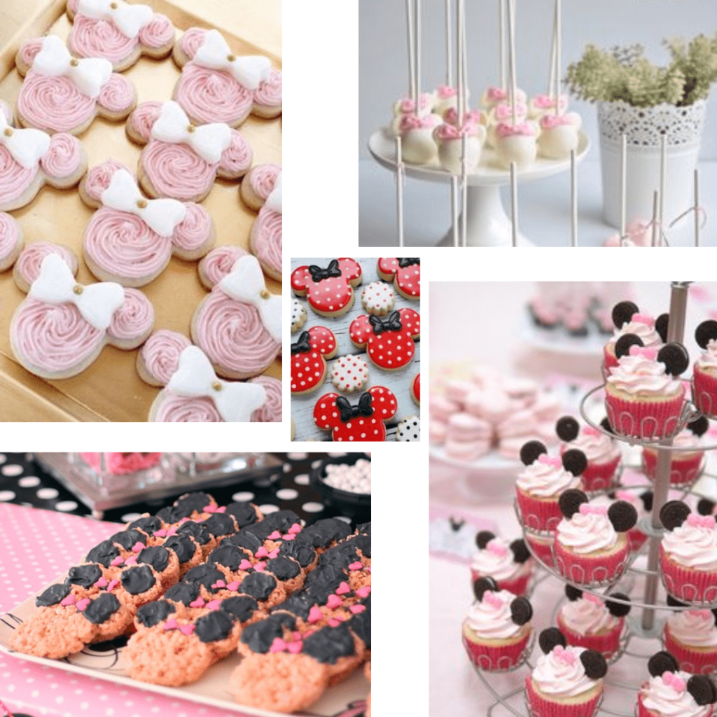 Topper Gâteau Minnie Mouse Et Sa Voiture – Comestible, Fait Main, Non Officiel