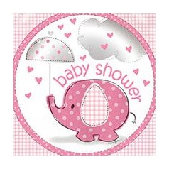 Baby Shower Éléphant Fille