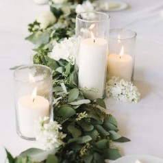 Décoration de Table Noces d'Argent