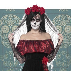 Déguisements Día de los Muertos Femme