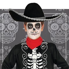 Déguisements Día de los Muertos Garçon