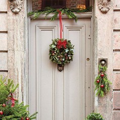 Décoration Portes de Noël