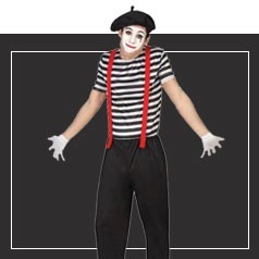 Déguisements de Mime