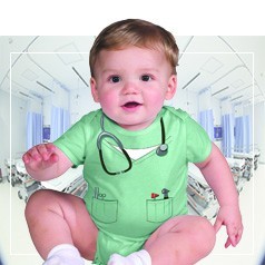 Déguisements de Médecin Bébé