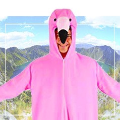 Kigurumi Flamant Rose