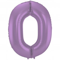 Ballons Chiffres Lilas