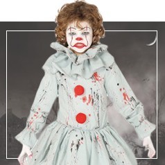 Déguisements de Clown Diabolique Fille