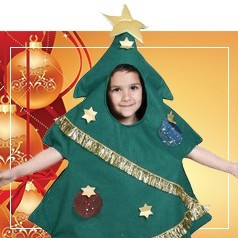 Déguisements Sapin de Noël Enfant